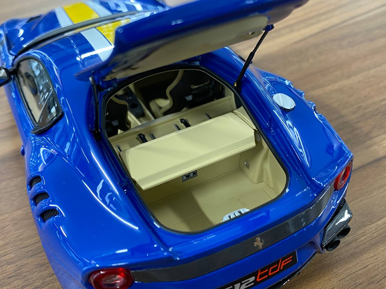 1:18 Diecast Model BBR Collection Model Ferrari F12 TDF – Azzurro Dino (Limited Edition – Dubai Collectors)