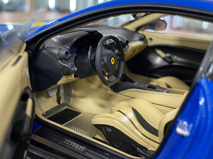 1:18 Diecast Model BBR Collection Model Ferrari F12 TDF – Azzurro Dino (Limited Edition – Dubai Collectors)