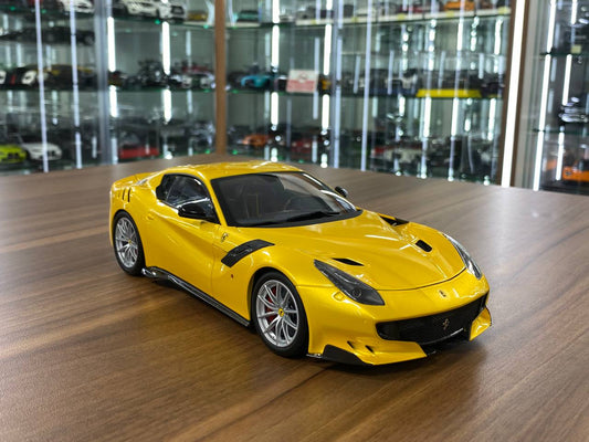 1:18 Diecast Model BBR Collection Model Ferrari F12 TDF – Giallo Tristrato Italy (Limited Edition – Dubai Collectors)