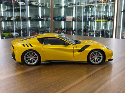 1:18 Diecast Model BBR Collection Model Ferrari F12 TDF – Giallo Tristrato Italy (Limited Edition – Dubai Collectors)