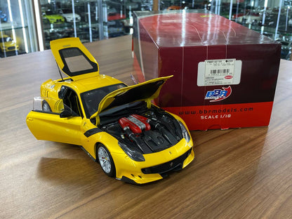 1:18 Diecast Model BBR Collection Model Ferrari F12 TDF – Giallo Tristrato Italy (Limited Edition – Dubai Collectors)