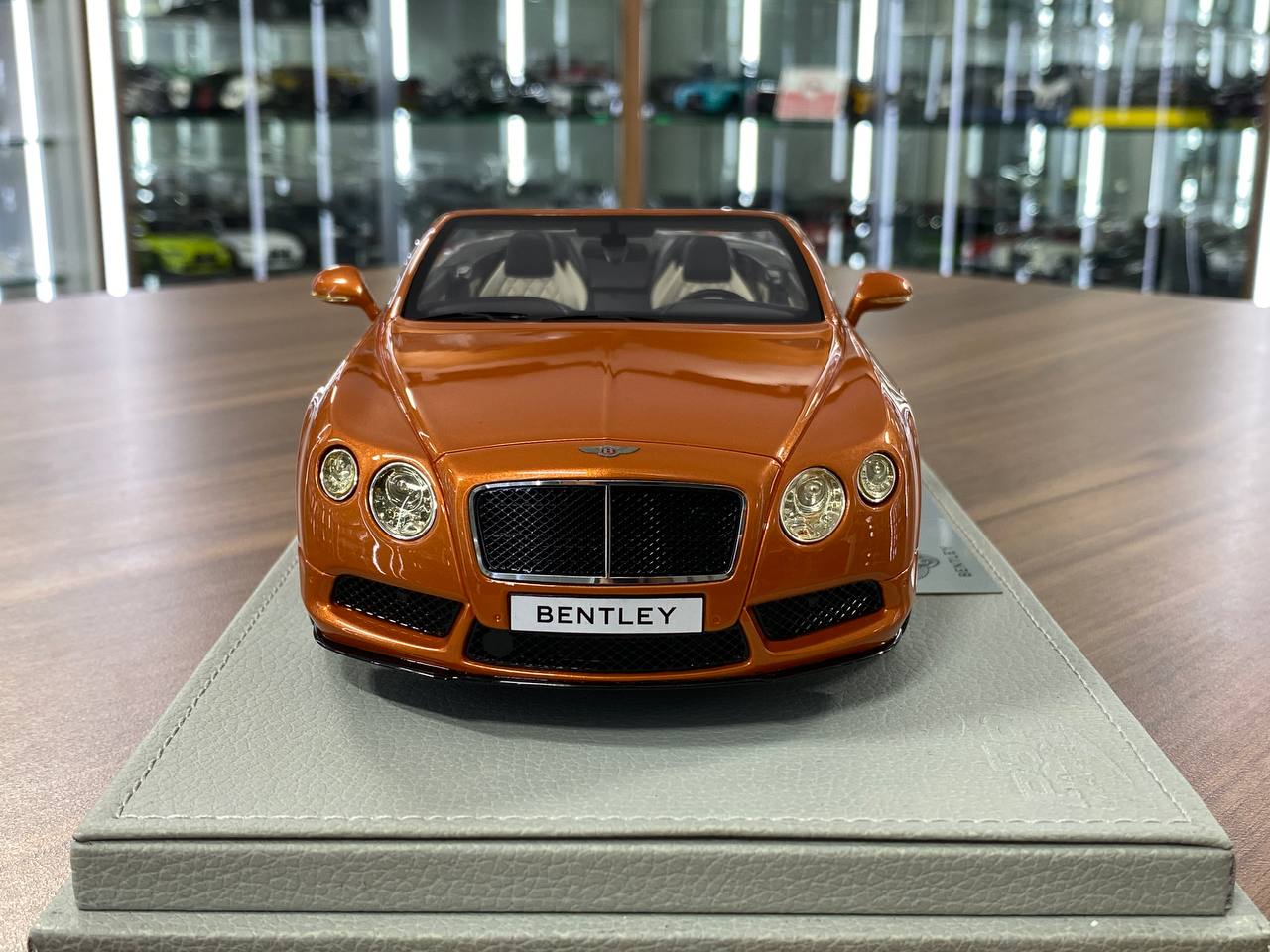 1:18 Resin Model BBR Collection Model Bentley Continental GT V8 S – Sunrise (Limited 20 pcs – Dubai Collectors)