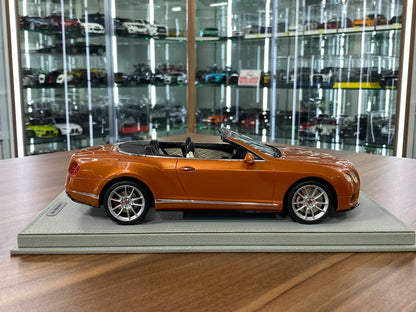 1:18 Resin Model BBR Collection Model Bentley Continental GT V8 S – Sunrise (Limited 20 pcs – Dubai Collectors)