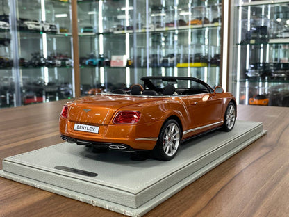1:18 Resin Model BBR Collection Model Bentley Continental GT V8 S – Sunrise (Limited 20 pcs – Dubai Collectors)