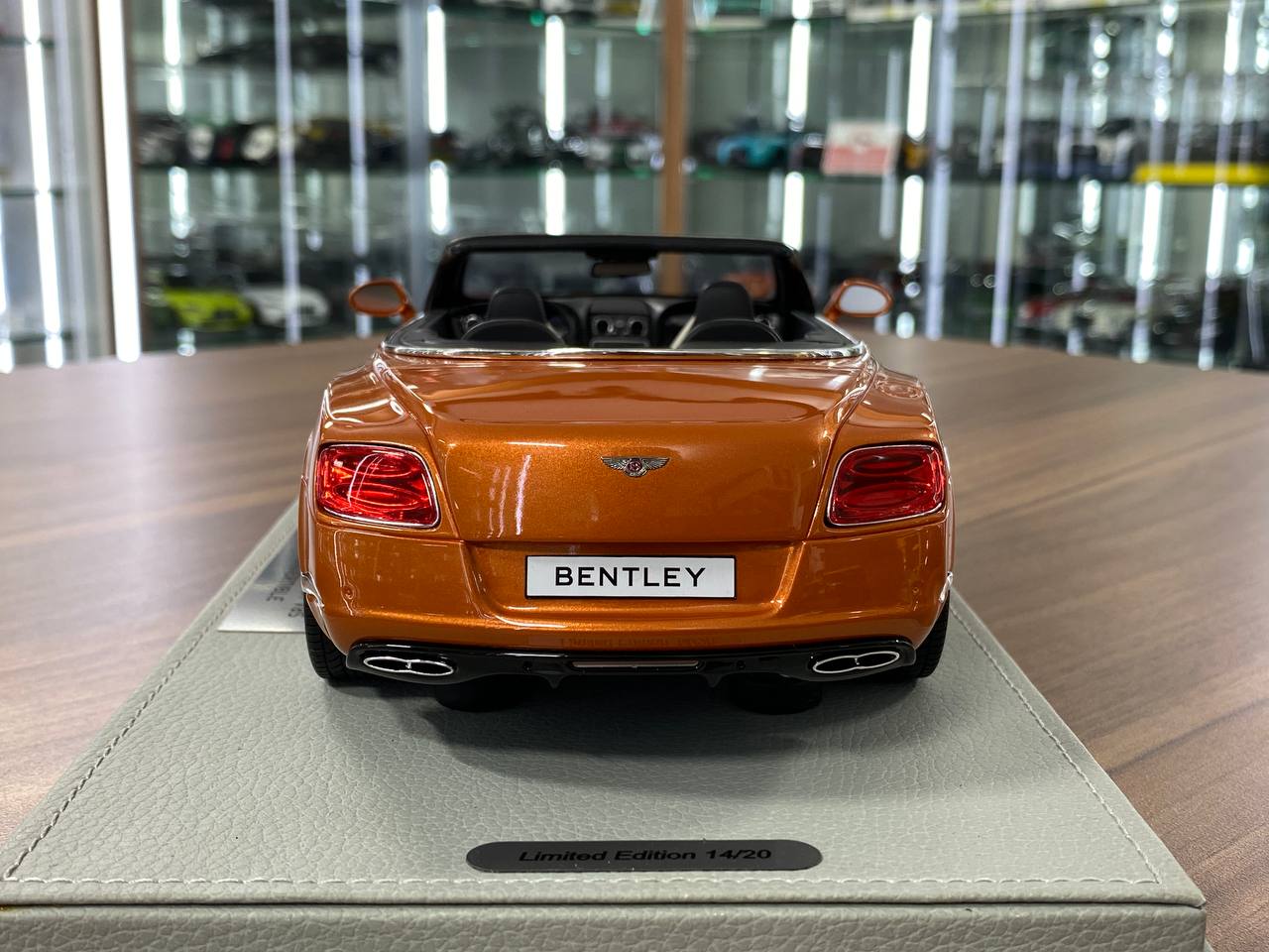 1:18 Resin Model BBR Collection Model Bentley Continental GT V8 S – Sunrise (Limited 20 pcs – Dubai Collectors)