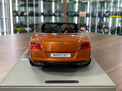 1:18 Resin Model BBR Collection Model Bentley Continental GT V8 S – Sunrise (Limited 20 pcs – Dubai Collectors)