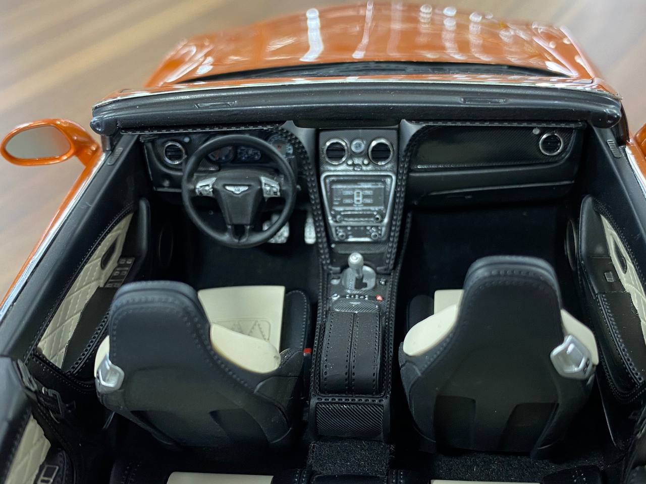 1:18 Resin Model BBR Collection Model Bentley Continental GT V8 S – Sunrise (Limited 20 pcs – Dubai Collectors)