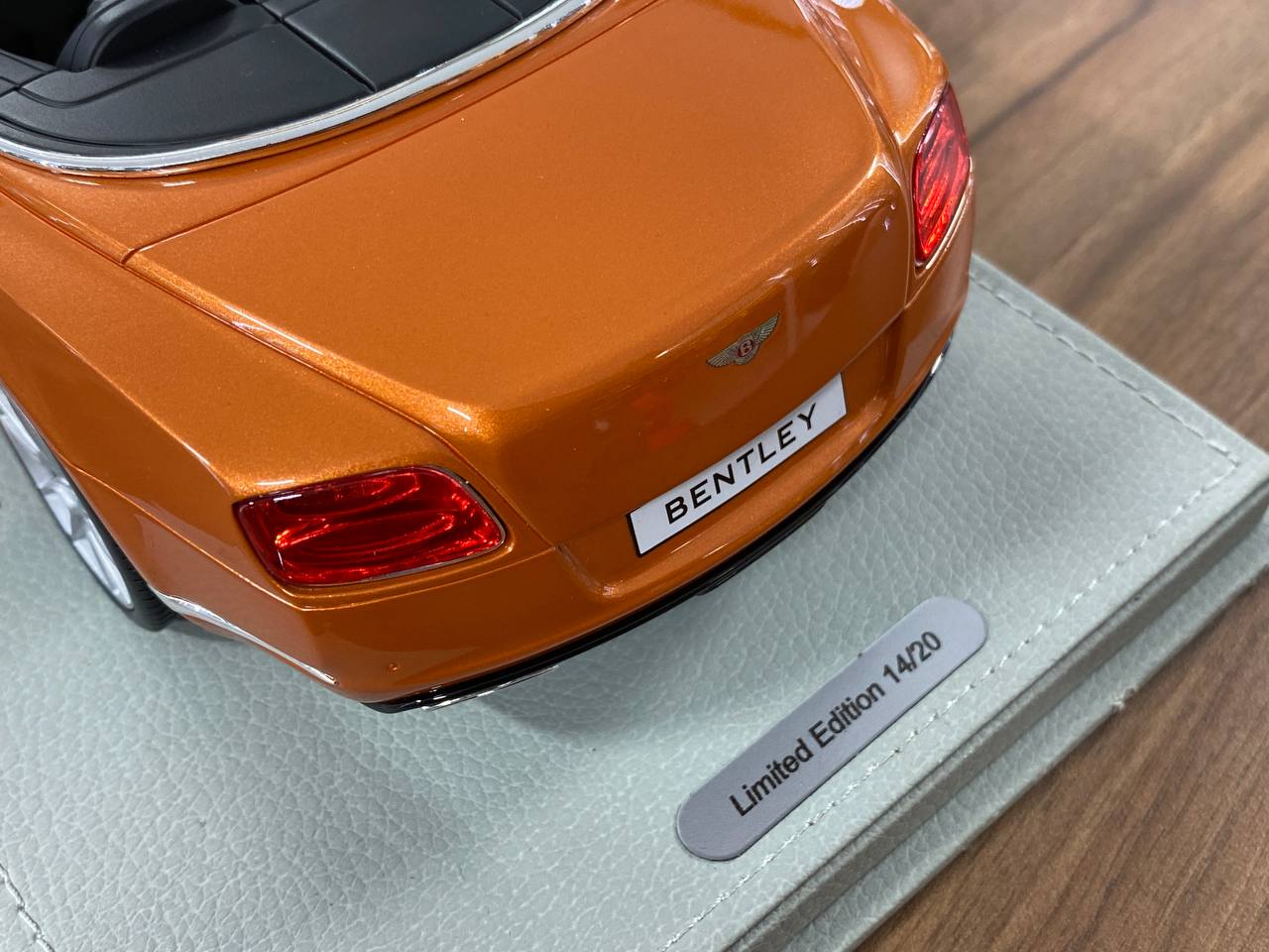 1:18 Resin Model BBR Collection Model Bentley Continental GT V8 S – Sunrise (Limited 20 pcs – Dubai Collectors)