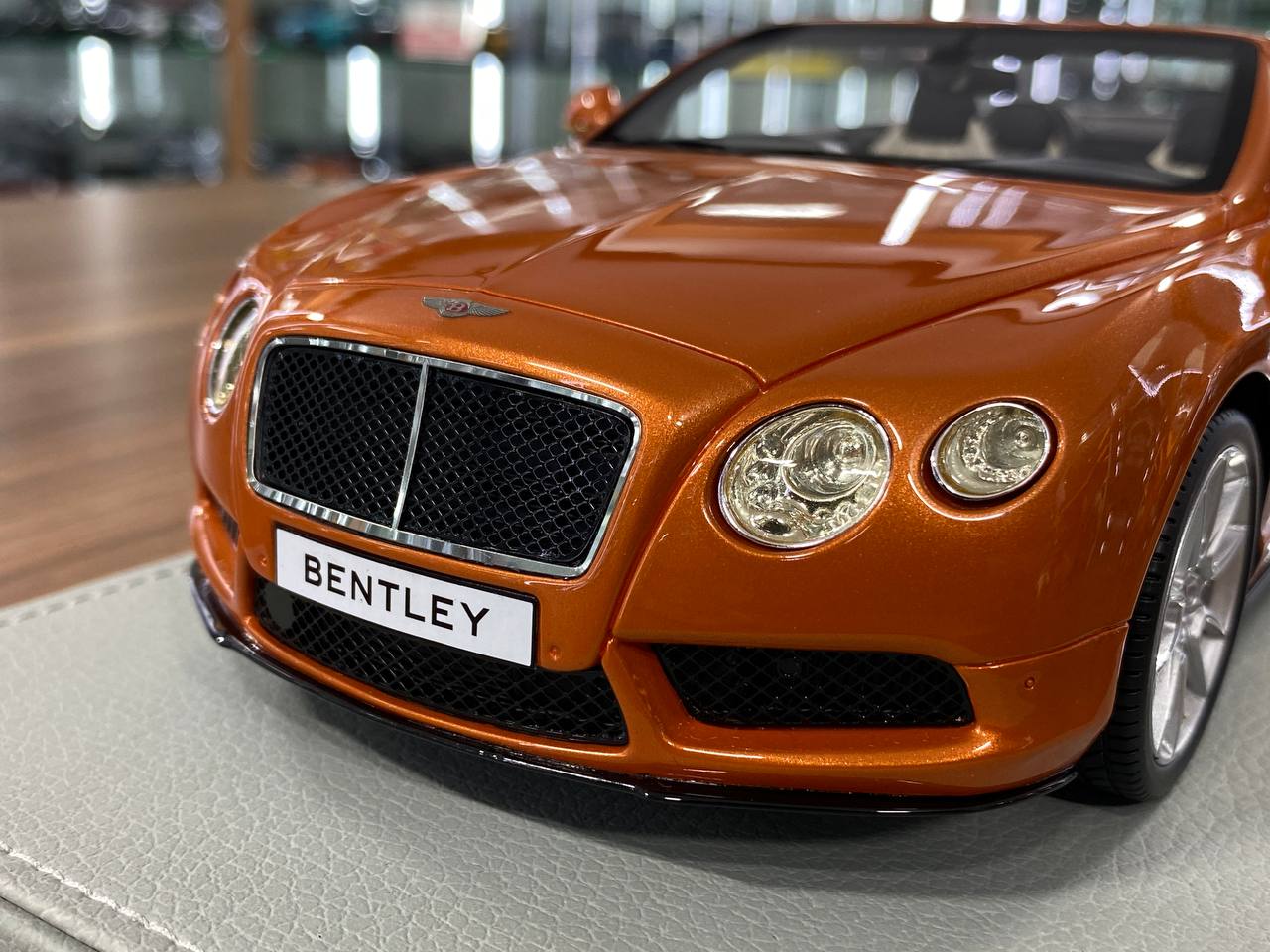 1:18 Resin Model BBR Collection Model Bentley Continental GT V8 S – Sunrise (Limited 20 pcs – Dubai Collectors)