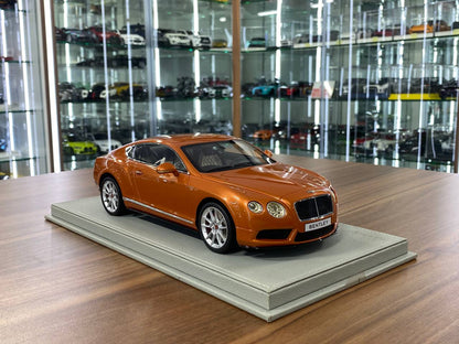 1:18 Resin Model BBR Collection Model Bentley Continental GT V8 S – Sunrise (Limited 20 pcs – Dubai Collectors)
