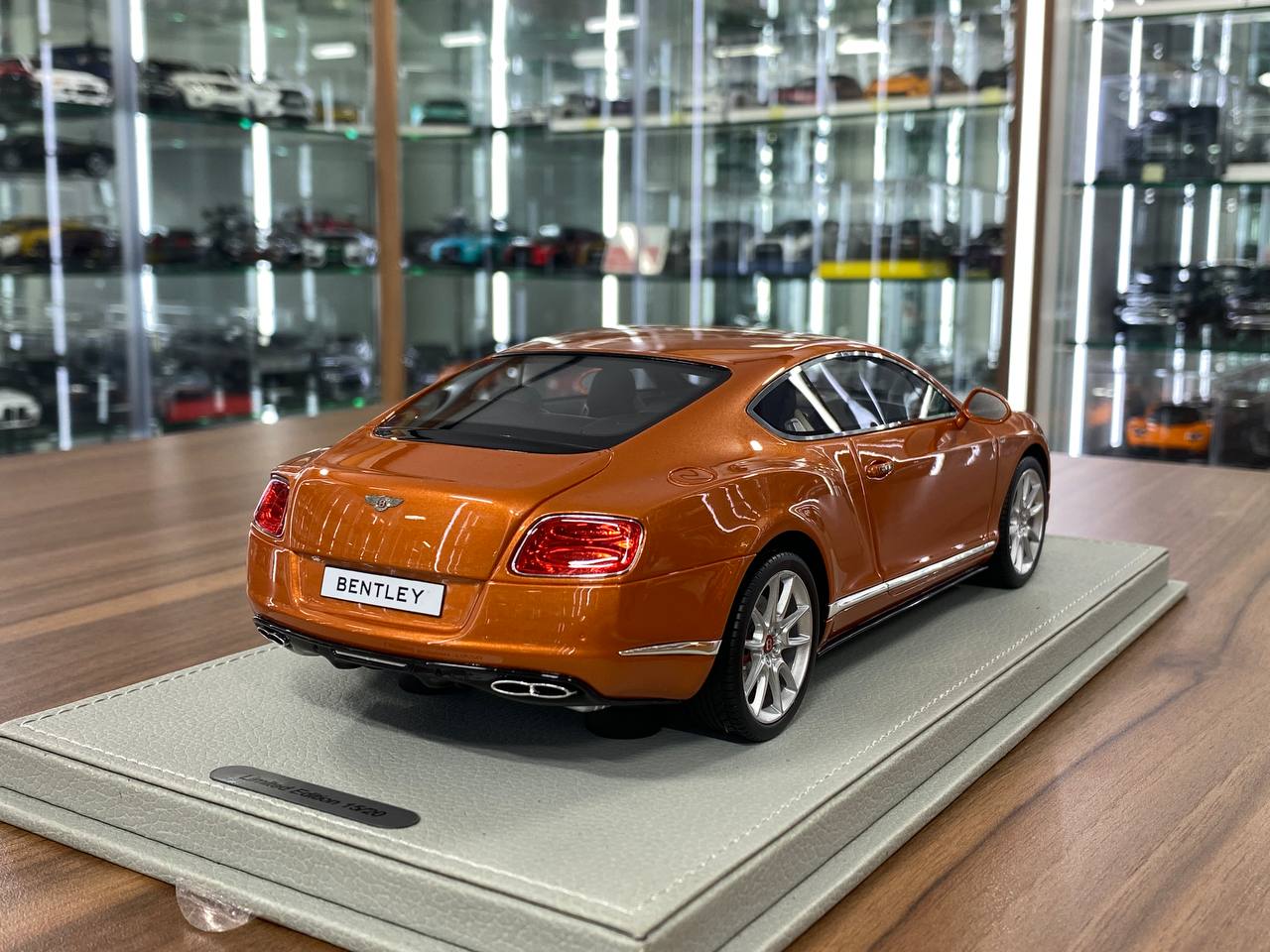 1:18 Resin Model BBR Collection Model Bentley Continental GT V8 S – Sunrise (Limited 20 pcs – Dubai Collectors)