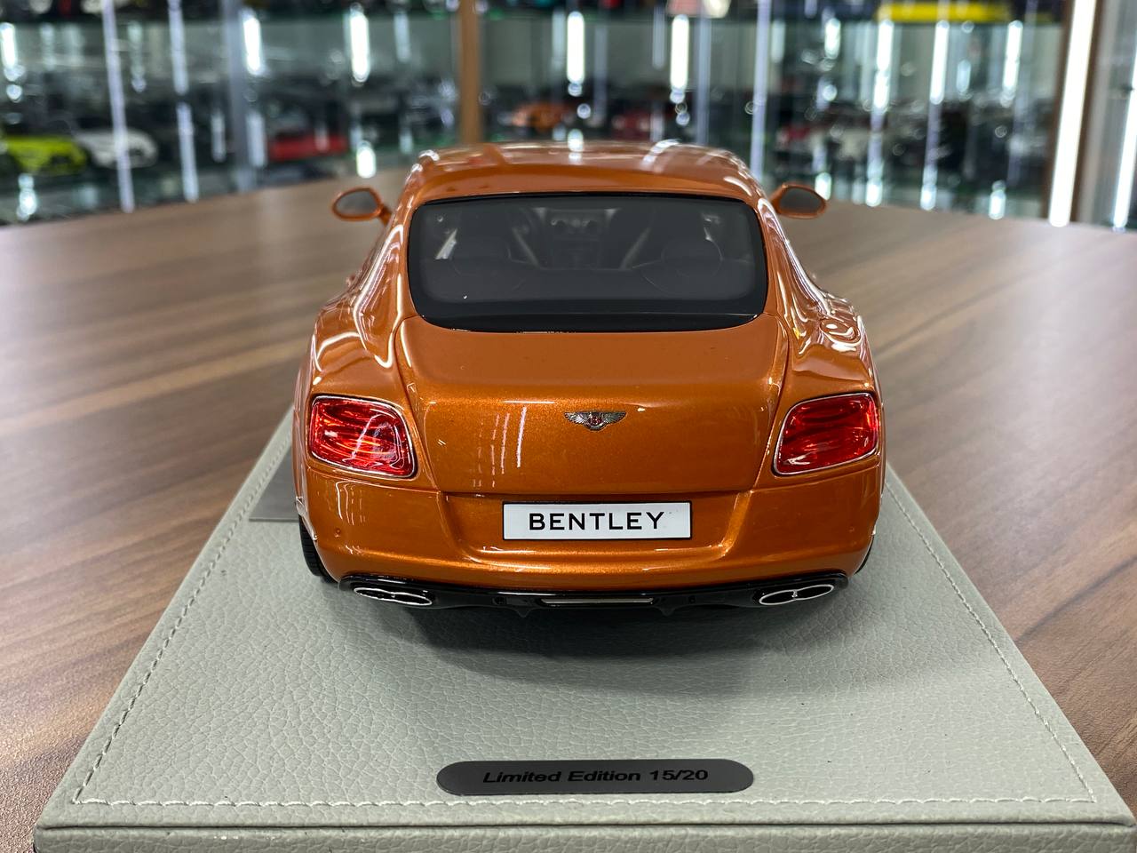 1:18 Resin Model BBR Collection Model Bentley Continental GT V8 S – Sunrise (Limited 20 pcs – Dubai Collectors)