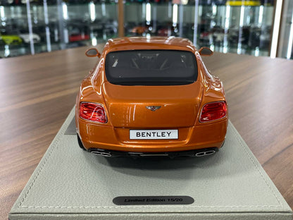 1:18 Resin Model BBR Collection Model Bentley Continental GT V8 S – Sunrise (Limited 20 pcs – Dubai Collectors)