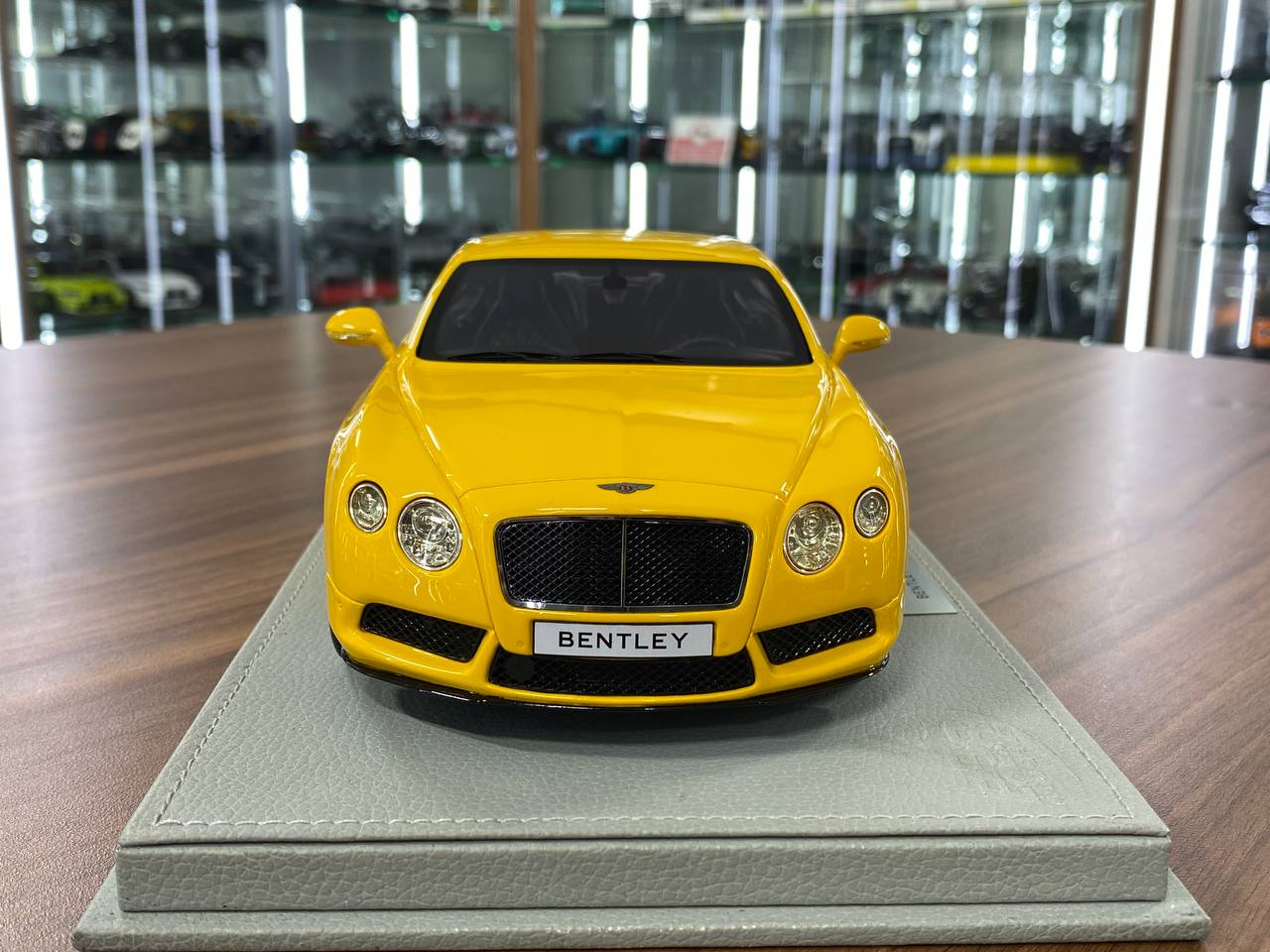 1/18 resin BBR Collection Bentley Continental GT V8 S  Monaco Yellow Limited 20 pcs