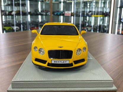1/18 resin BBR Collection Bentley Continental GT V8 S  Monaco Yellow Limited 20 pcs