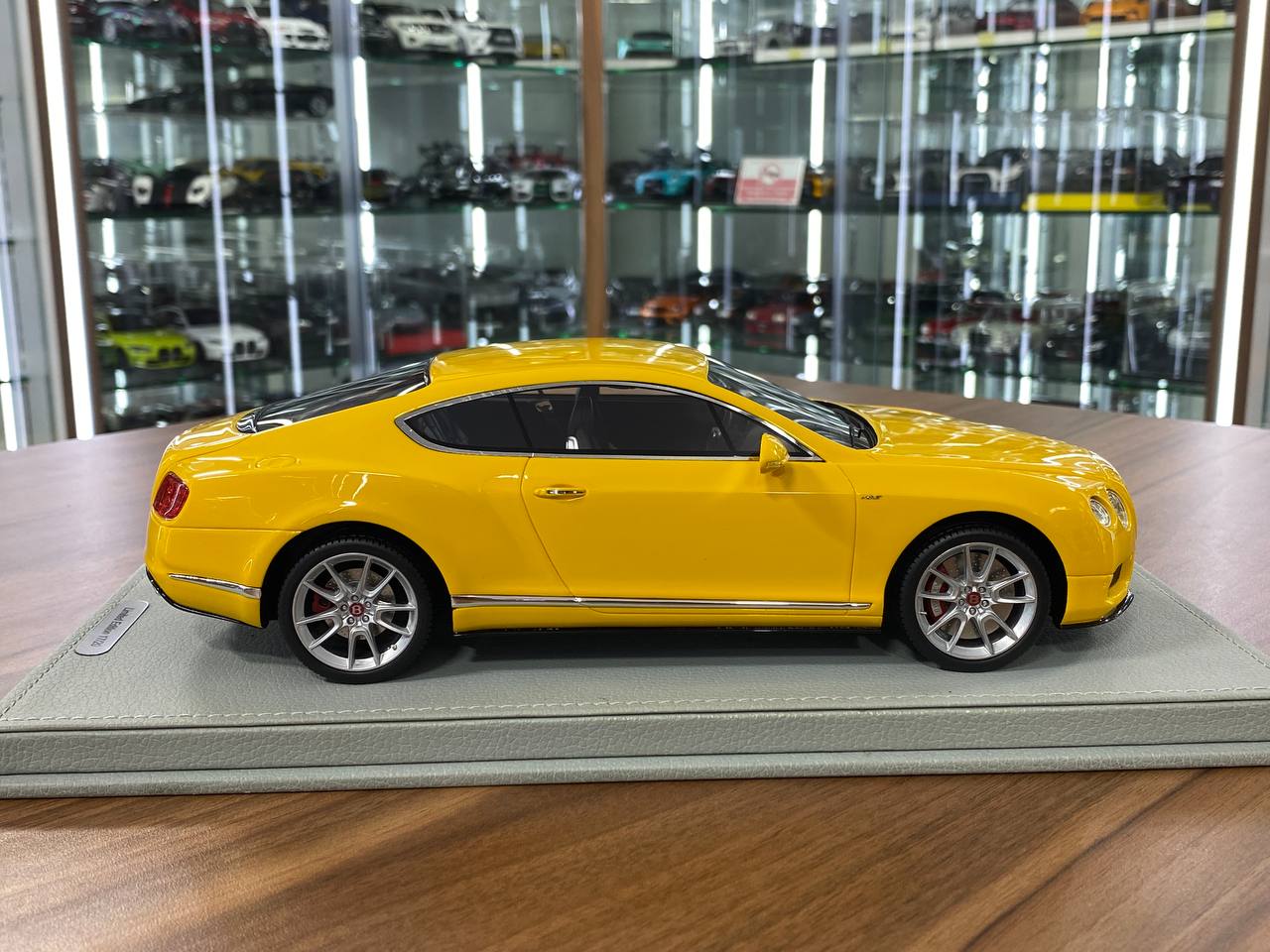 1/18 resin BBR Collection Bentley Continental GT V8 S  Monaco Yellow Limited 20 pcs