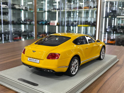1/18 resin BBR Collection Bentley Continental GT V8 S  Monaco Yellow Limited 20 pcs