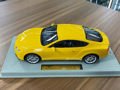 1/18 resin BBR Collection Bentley Continental GT V8 S  Monaco Yellow Limited 20 pcs