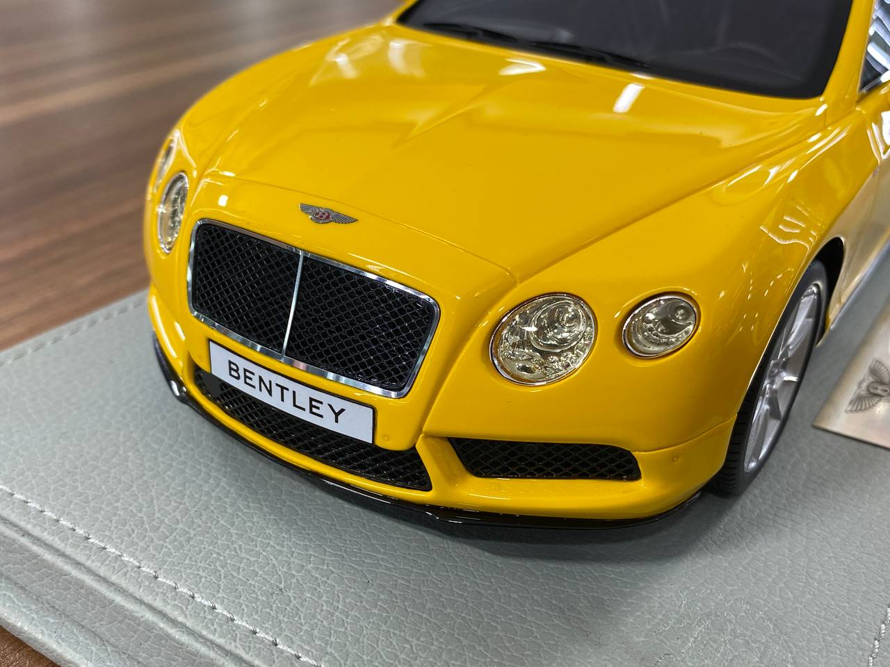 1/18 resin BBR Collection Bentley Continental GT V8 S  Monaco Yellow Limited 20 pcs