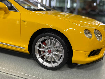 1/18 resin BBR Collection Bentley Continental GT V8 S  Monaco Yellow Limited 20 pcs