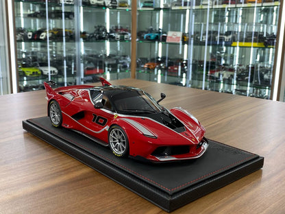 1:18 Resin Model BBR Collection Model Ferrari FXX K Abu Dhabi 2014 #10 – Red (Limited 500 pcs – Dubai Collectors)