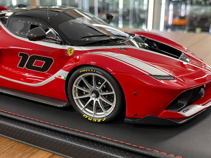 1:18 Resin Model BBR Collection Model Ferrari FXX K Abu Dhabi 2014 #10 – Red (Limited 500 pcs – Dubai Collectors)