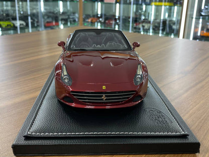1:18 Resin Model BBR Collection Model Ferrari California T 84° Genève Auto Show 2014 – M. Red (Limited 259 pcs – Dubai Collectors)