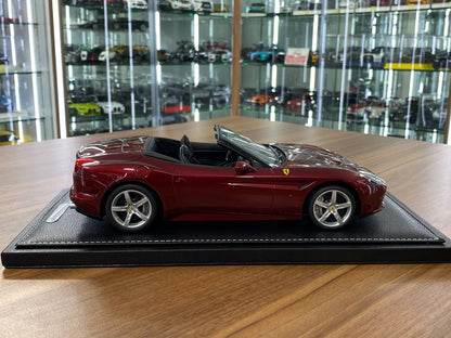 1:18 Resin Model BBR Collection Model Ferrari California T 84° Genève Auto Show 2014 – M. Red (Limited 259 pcs – Dubai Collectors)