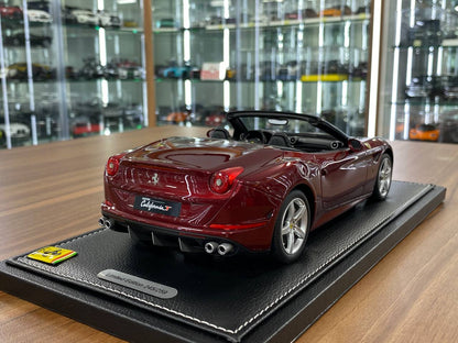 1:18 Resin Model BBR Collection Model Ferrari California T 84° Genève Auto Show 2014 – M. Red (Limited 259 pcs – Dubai Collectors)