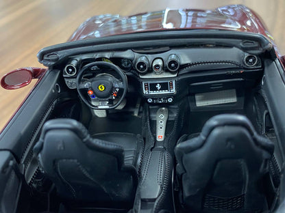 1:18 Resin Model BBR Collection Model Ferrari California T 84° Genève Auto Show 2014 – M. Red (Limited 259 pcs – Dubai Collectors)