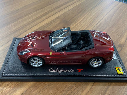 1:18 Resin Model BBR Collection Model Ferrari California T 84° Genève Auto Show 2014 – M. Red (Limited 259 pcs – Dubai Collectors)