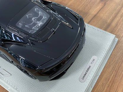 1:18 Resin Model BBR Collection Model Maserati MC20 2020 Special Edition – Nero Enigma (Limited 50 pcs – Dubai Collectors)