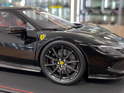 🚨Ferrari 296 GTB 1:18 Resin Model – Black | BBR Collection (Limited 24 pcs – Dubai Collectors)