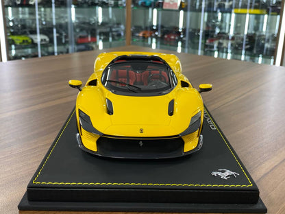 1:18 Resin Model BBR Collection Model Ferrari SP3 Daytona – Giallo Modena (Limited 48 pcs – Dubai Collectors)