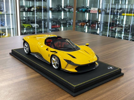 1:18 Resin Model BBR Collection Model Ferrari SP3 Daytona – Giallo Modena (Limited 48 pcs – Dubai Collectors)