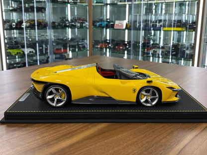 1:18 Resin Model BBR Collection Model Ferrari SP3 Daytona – Giallo Modena (Limited 48 pcs – Dubai Collectors)