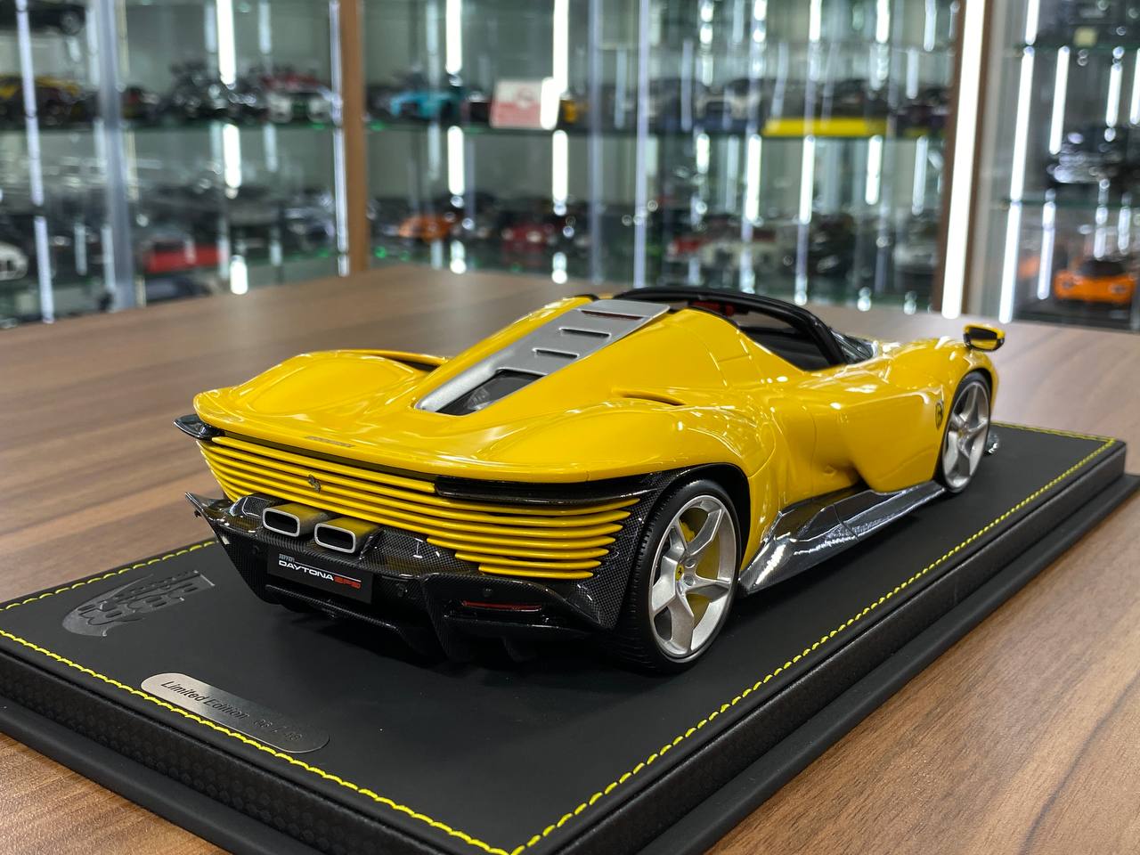 1:18 Resin Model BBR Collection Model Ferrari SP3 Daytona – Giallo Modena (Limited 48 pcs – Dubai Collectors)