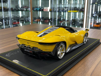 1:18 Resin Model BBR Collection Model Ferrari SP3 Daytona – Giallo Modena (Limited 48 pcs – Dubai Collectors)