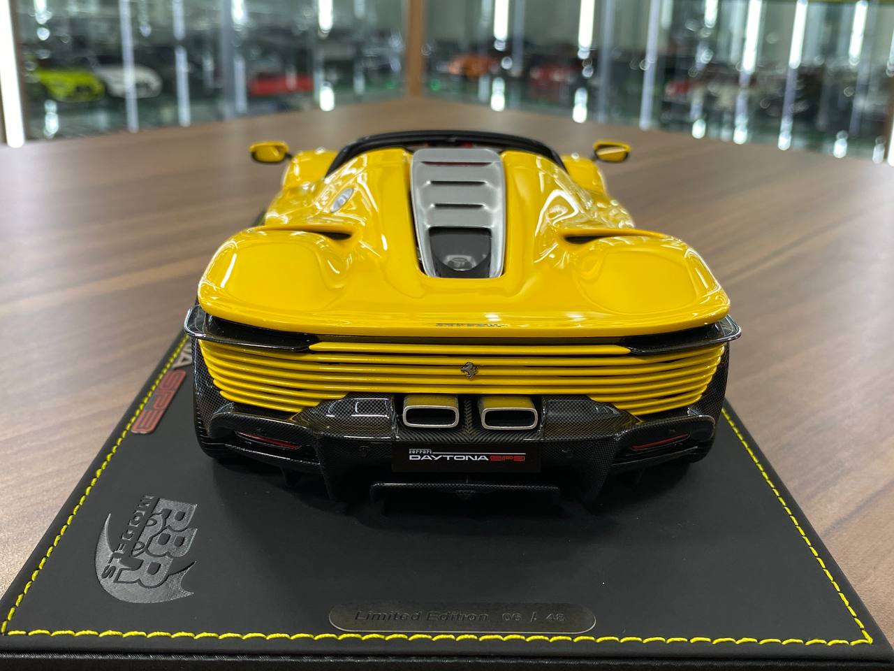 1:18 Resin Model BBR Collection Model Ferrari SP3 Daytona – Giallo Modena (Limited 48 pcs – Dubai Collectors)