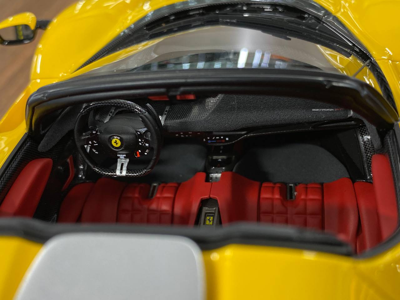 1:18 Resin Model BBR Collection Model Ferrari SP3 Daytona – Giallo Modena (Limited 48 pcs – Dubai Collectors)