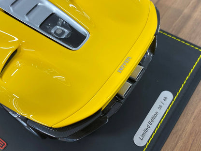 1:18 Resin Model BBR Collection Model Ferrari SP3 Daytona – Giallo Modena (Limited 48 pcs – Dubai Collectors)