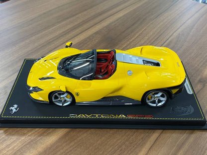 1:18 Resin Model BBR Collection Model Ferrari SP3 Daytona – Giallo Modena (Limited 48 pcs – Dubai Collectors)