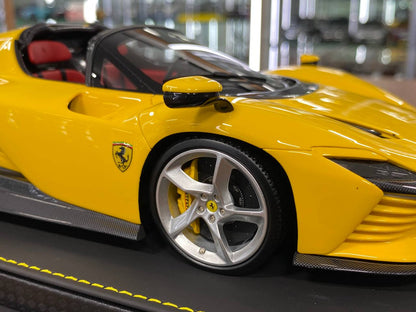 1:18 Resin Model BBR Collection Model Ferrari SP3 Daytona – Giallo Modena (Limited 48 pcs – Dubai Collectors)