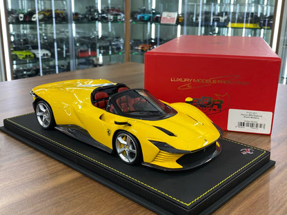 1:18 Resin Model BBR Collection Model Ferrari SP3 Daytona – Giallo Modena (Limited 48 pcs – Dubai Collectors)