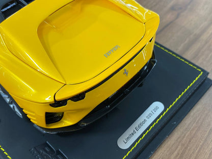 1:18 Resin Model BBR Collection Model Ferrari 812 CompetizioneA (Aperta) – Giallo Tristrato (Limited 200 pcs – Dubai Collectors)