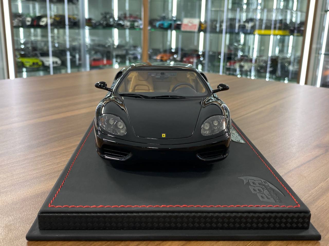1:18 Resin Model BBR Collection Model Ferrari 360 Modena 1999 – Gloss Black (Limited 24 pcs – Dubai Collectors)