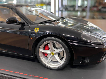 1:18 Resin Model BBR Collection Model Ferrari 360 Modena 1999 – Gloss Black (Limited 24 pcs – Dubai Collectors)