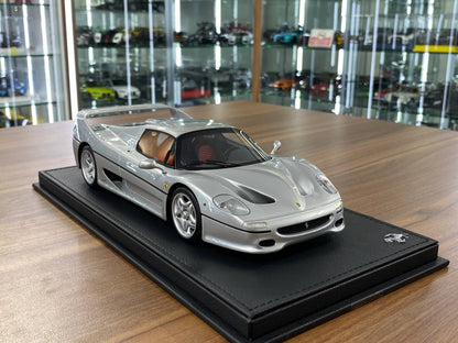1:18 Resin Model BBR Collection Model Ferrari F50 Coupe – Argento Nurburgring (Limited 48 pcs – Dubai Collectors)