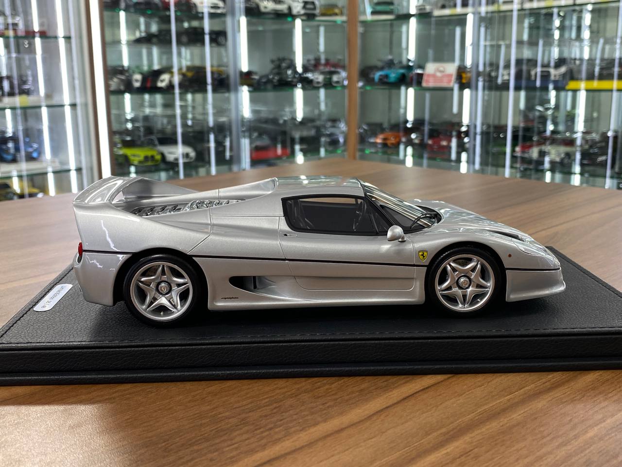 1:18 Resin Model BBR Collection Model Ferrari F50 Coupe – Argento Nurburgring (Limited 48 pcs – Dubai Collectors)