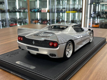 1:18 Resin Model BBR Collection Model Ferrari F50 Coupe – Argento Nurburgring (Limited 48 pcs – Dubai Collectors)